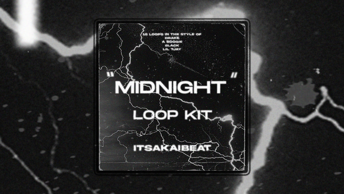 DRAKE R&B LOOP KIT - "MIDNIGHT" - (A Boogie , Vory , Lil Tjay, PartyNextDoor)