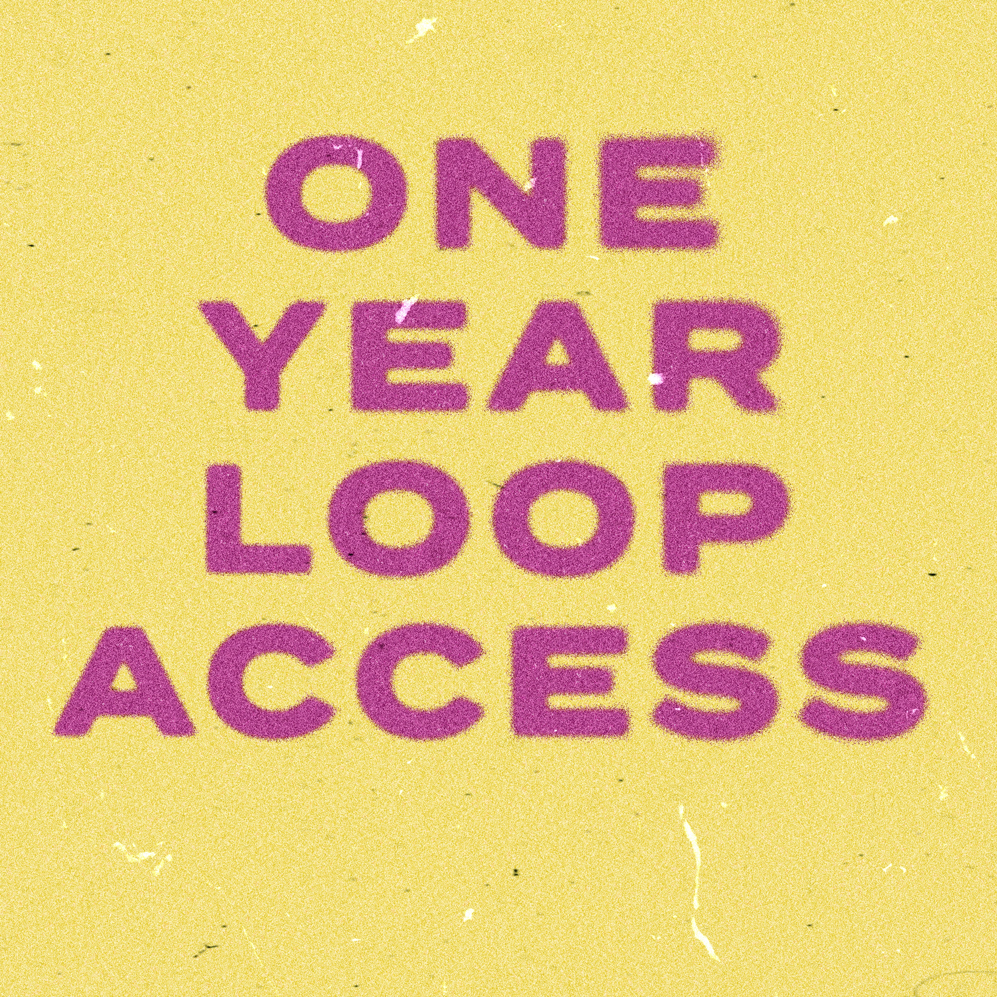 ONE YEAR LOOP SUBSCRIPTION